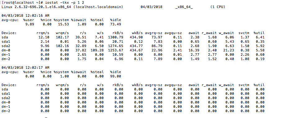 TheTunnelix - iostat output.png